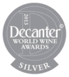 Decanter World Wine Awards 2013 - Srebrny Medal dla rocznika 2011