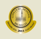 Concours Mondial Bruxelles - Złoty Medal dla rocznika 2015