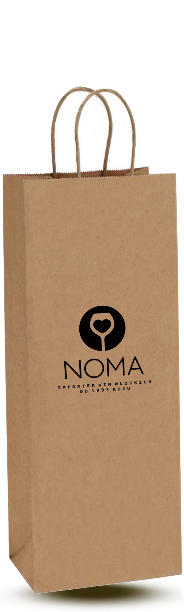 1-2_Torebka eko z logo Noma 1-2 butelki