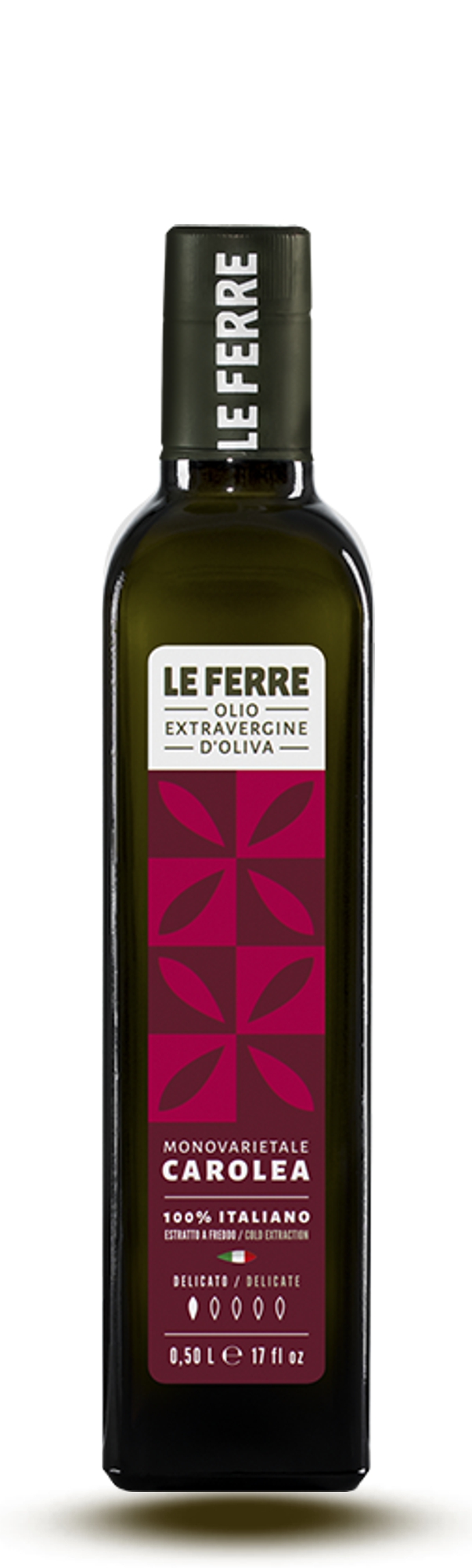 Le Ferre, CAROLEA Monovarietale olio extravergine d'oliva 500 ml 